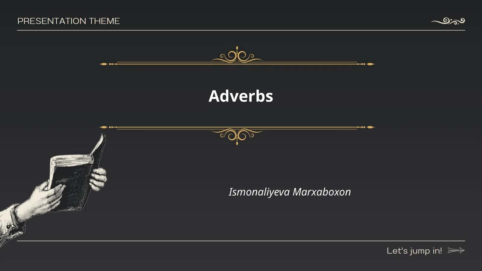 Adverbs