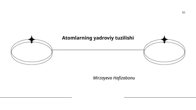 Atomlarning yadroviy tuzilishi