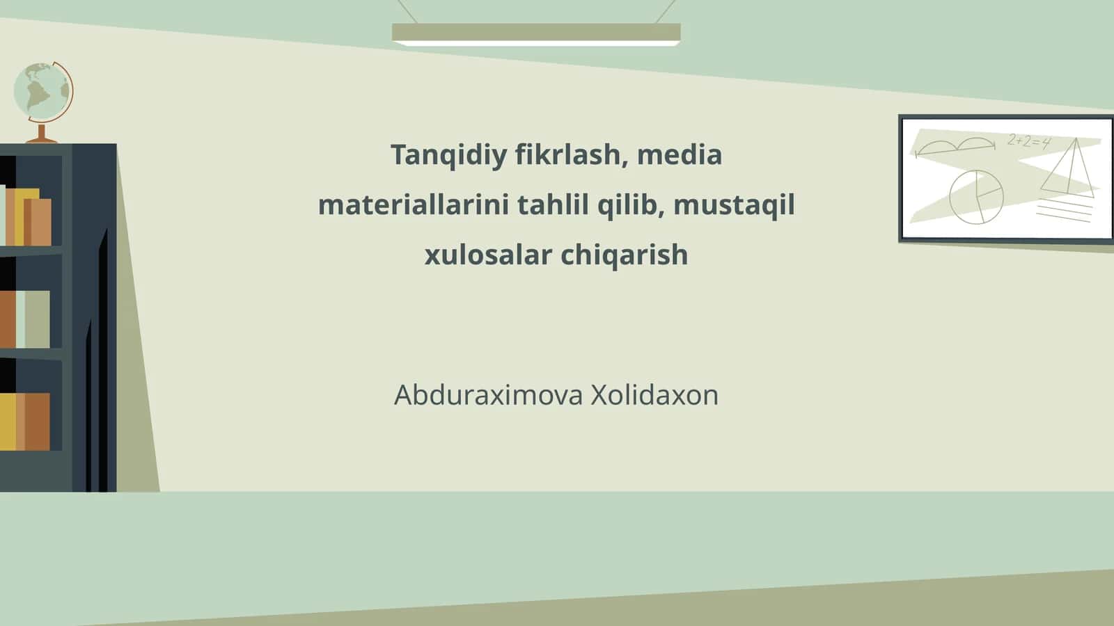 Tanqidiy fikrlash