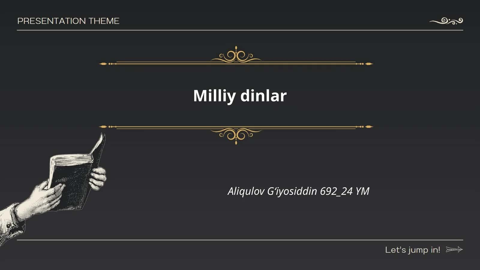 Milliy dinlar
