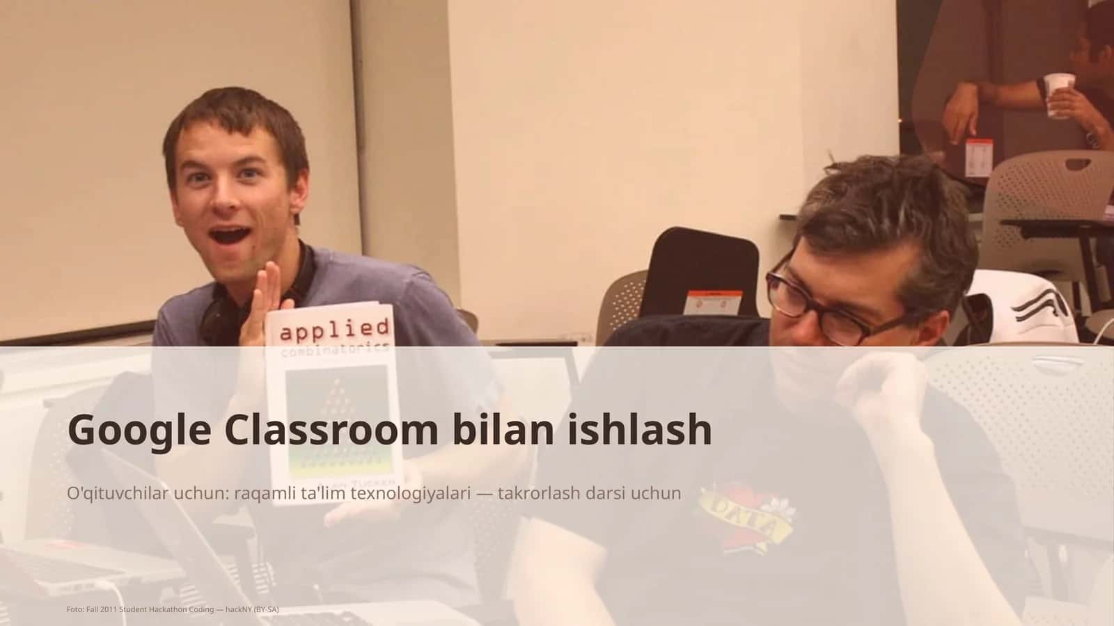 Google Classroom bilan ishlash
