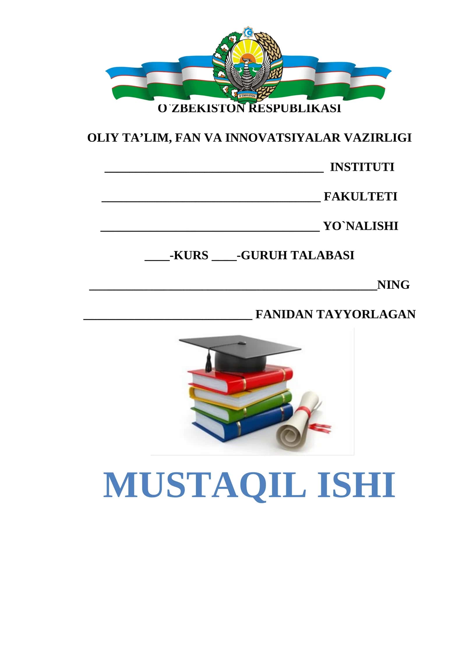 MUSTAQIL ISHI XVIII ASRDAN – 1870 YILLARGACHA XITOY
