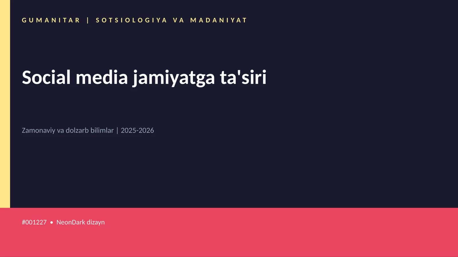 Social media jamiyatga ta'siri