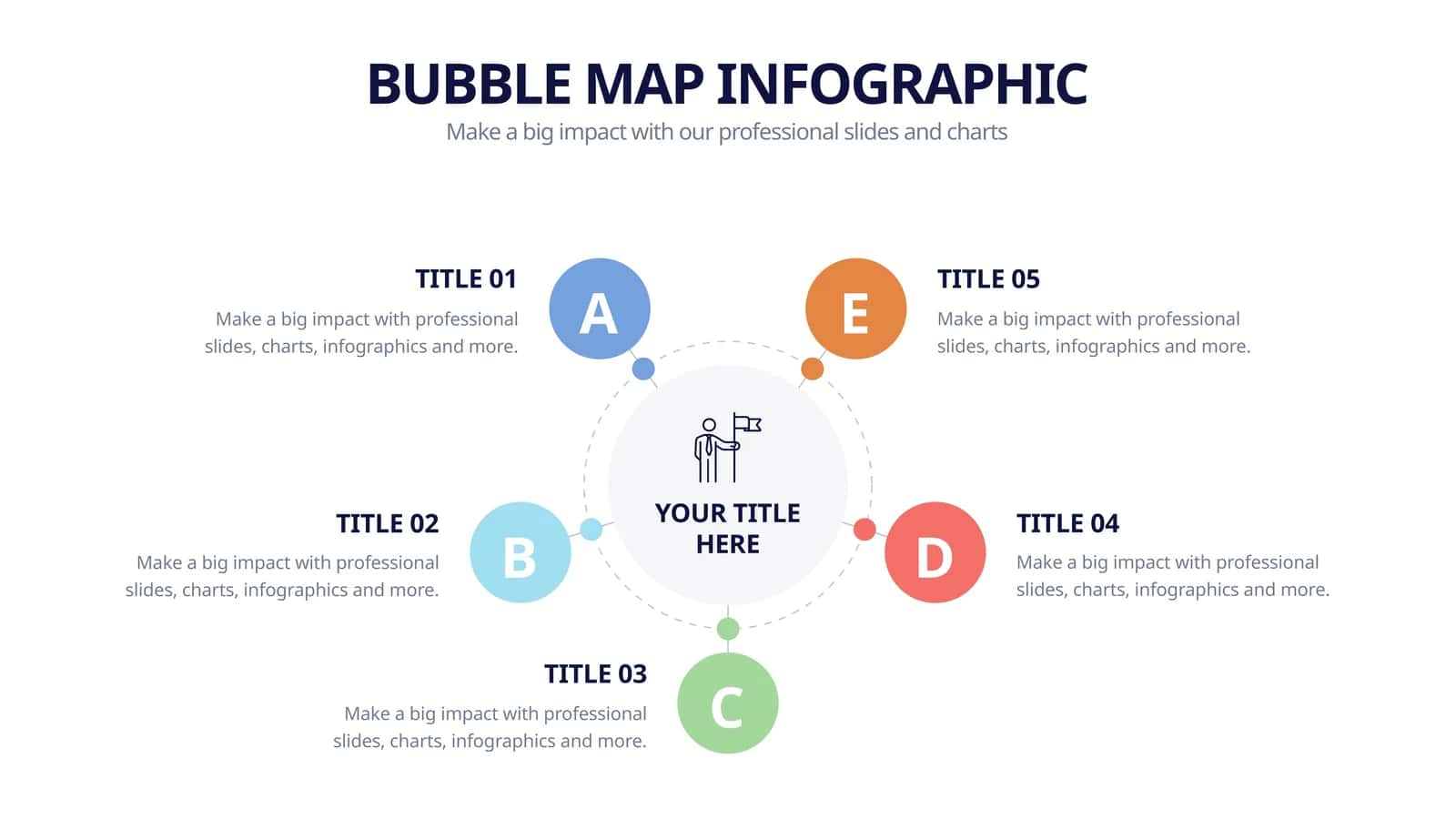 BUBBLE MAP INFOGRAPHIC