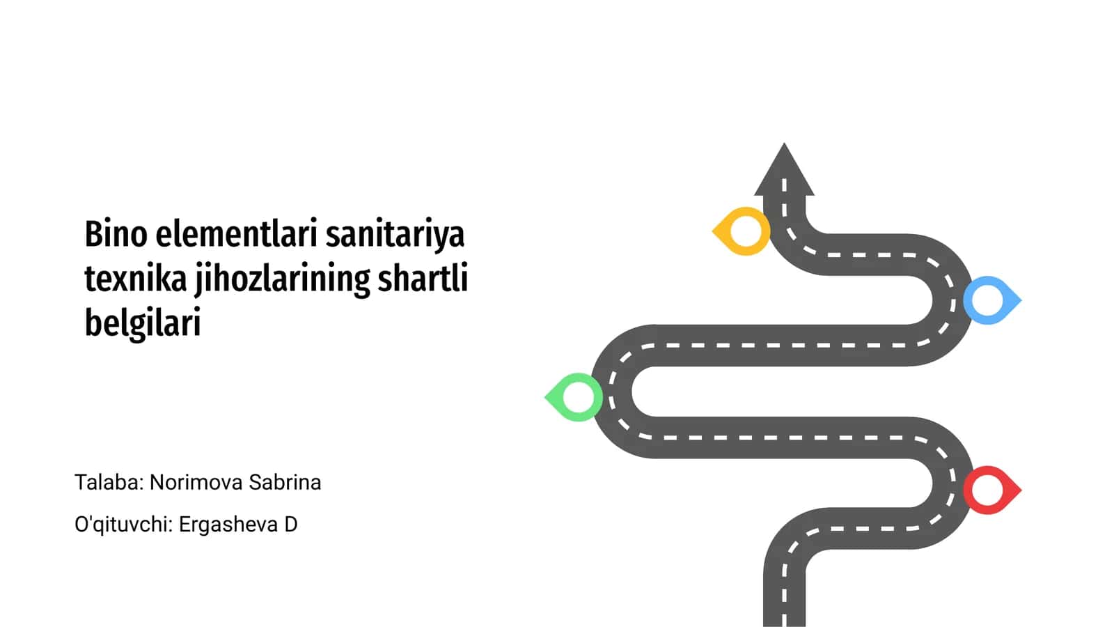 Bino elementlari sanitariya texnika jihozlarining shartli belgilari