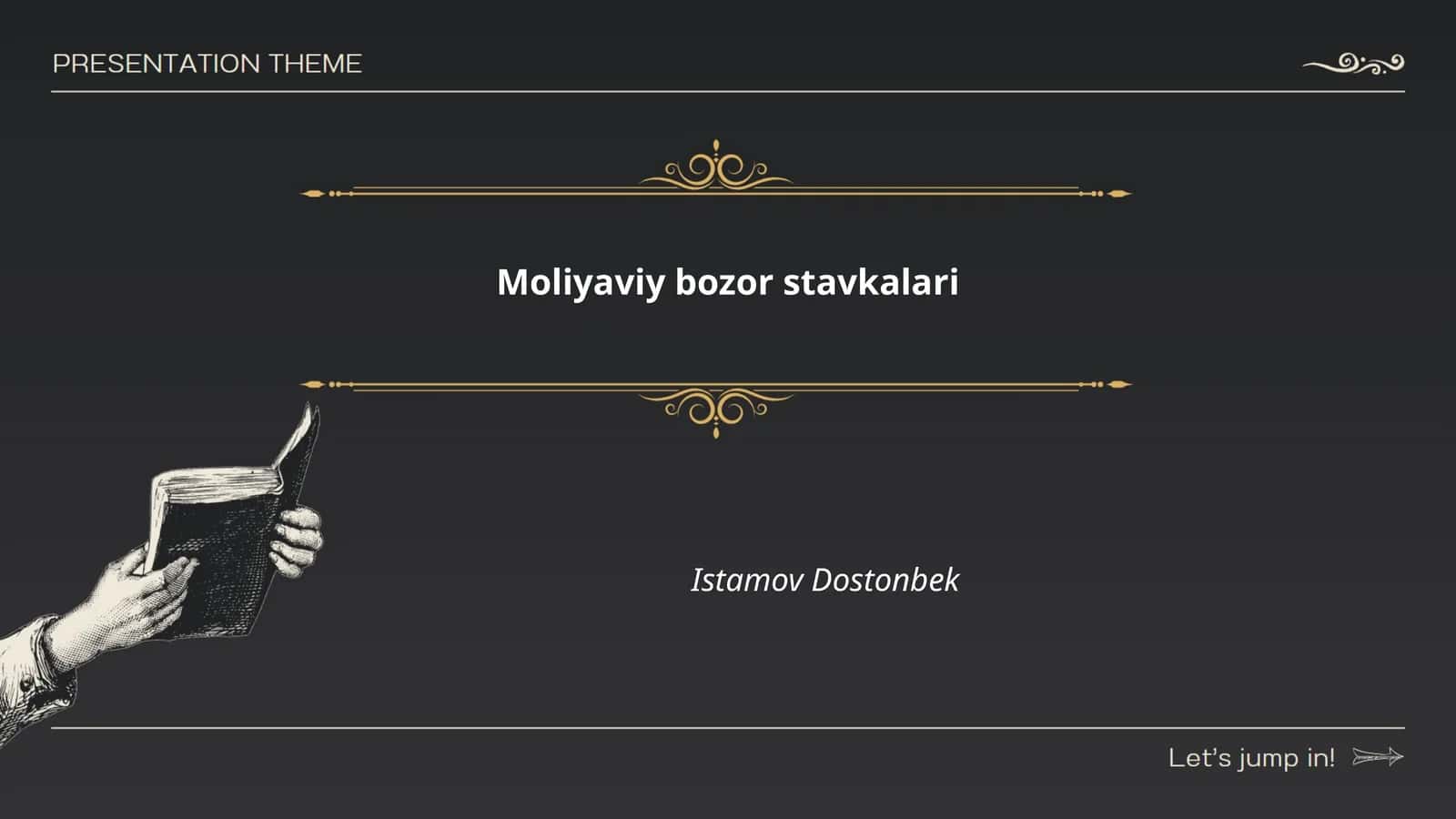 Moliyaviy bozor stavkalari