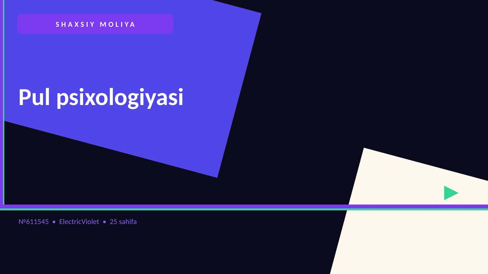 Pul psixologiyasi