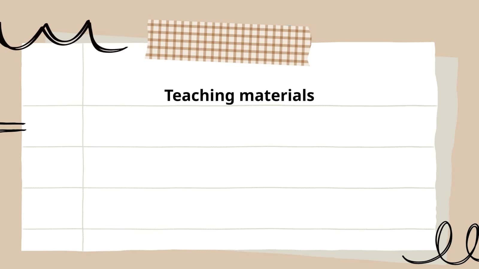 Lesson Planning