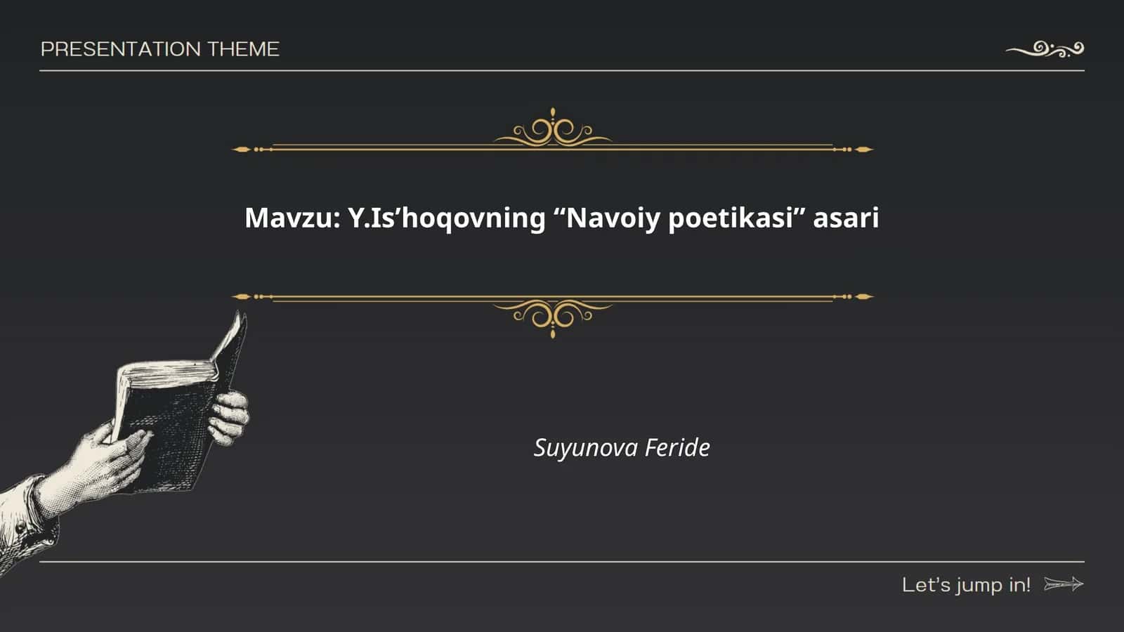 Navoiy poetikasi