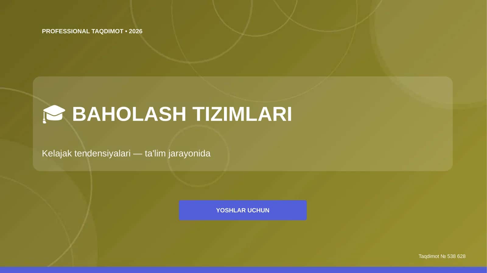 PROFESSIONAL TAQDIMOT • 2026