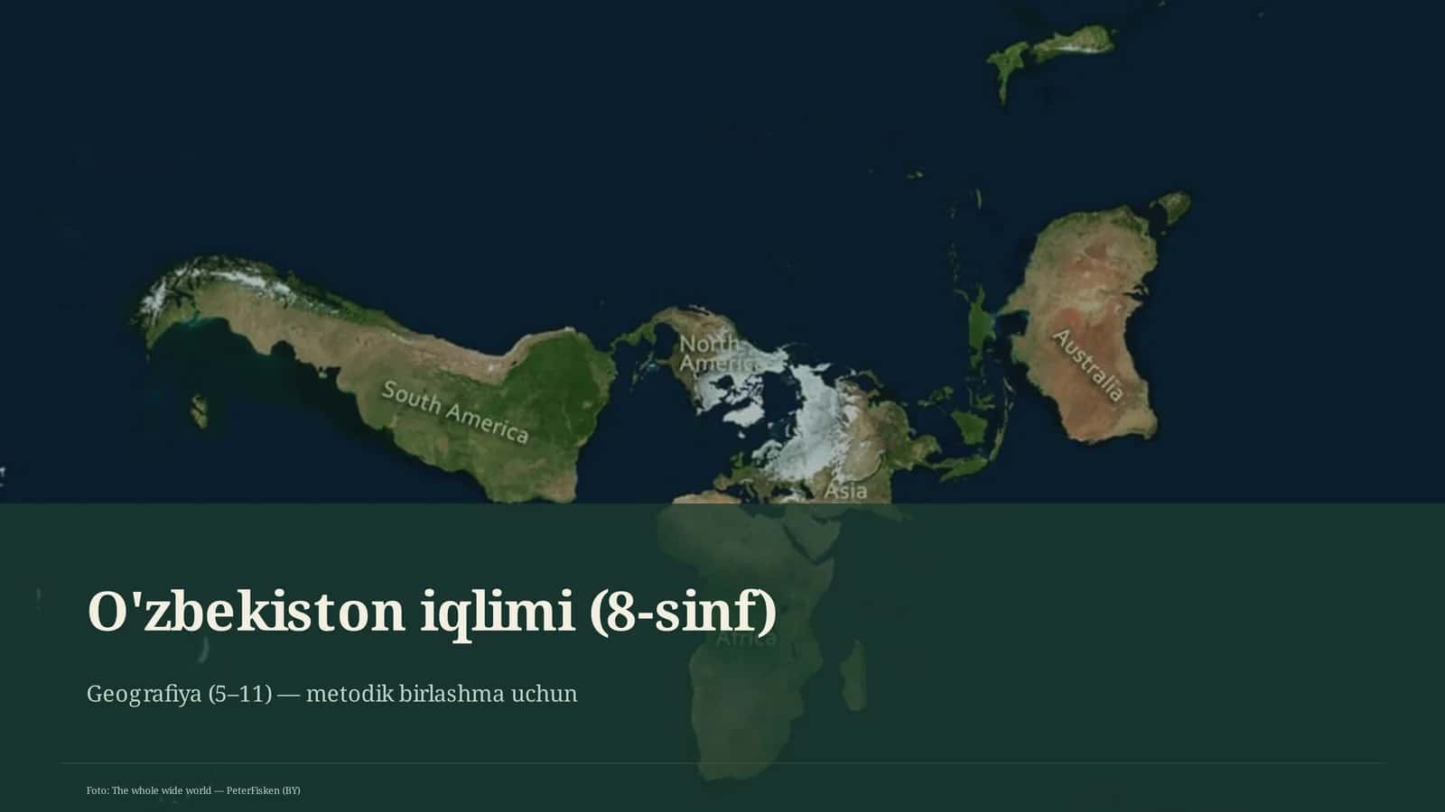 O'zbekiston iqlimi (8-sinf)