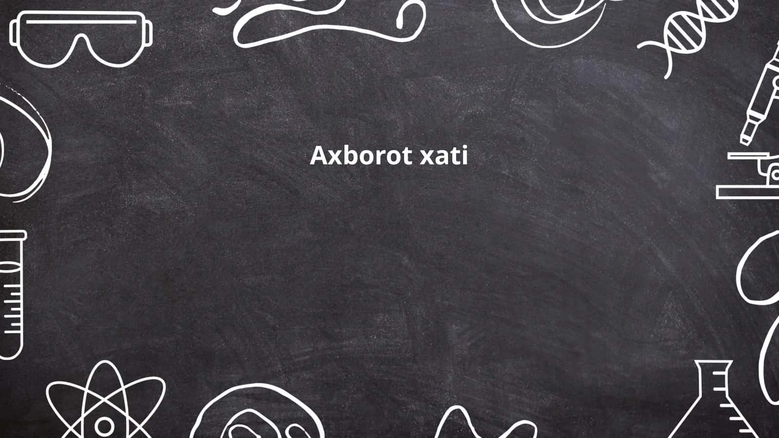 Axborot xati