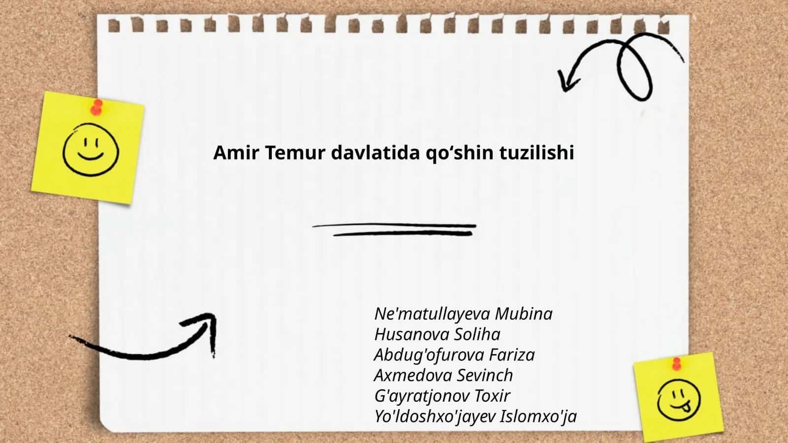 Amir Temur davlatida qoʻshin tuzilishi