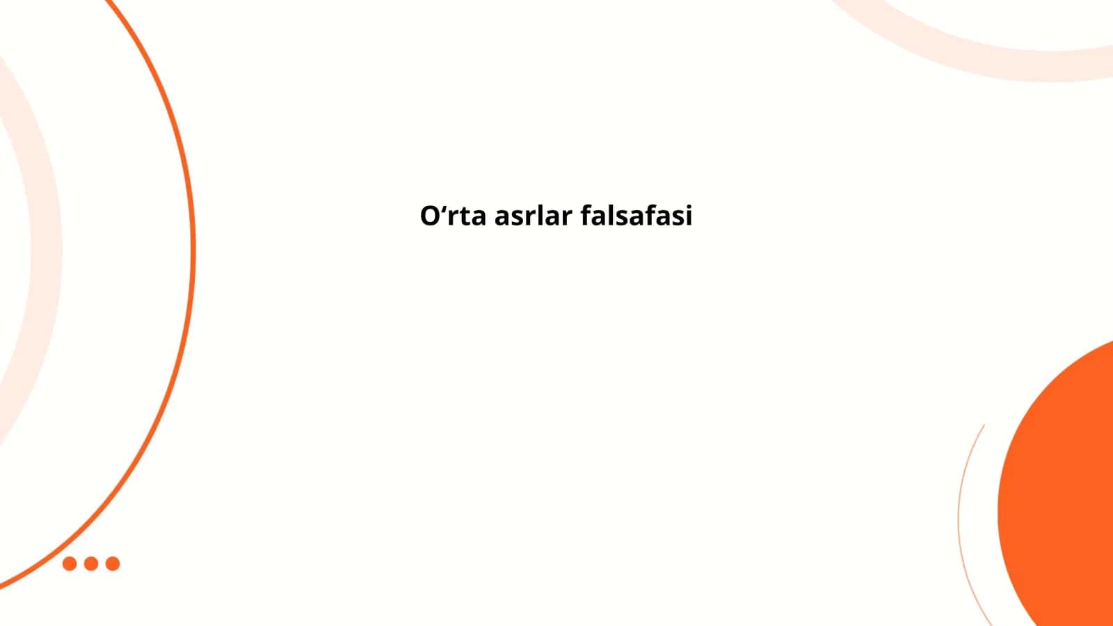 Oʻrta asrlar falsafasi