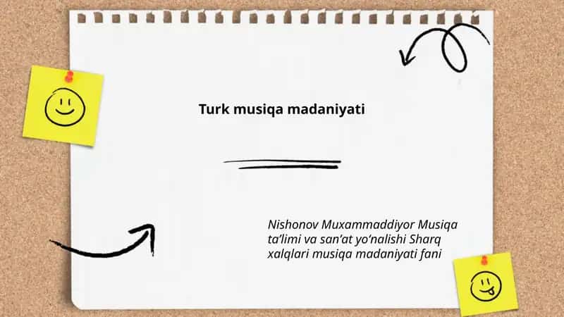 Turk musiqa madaniyati