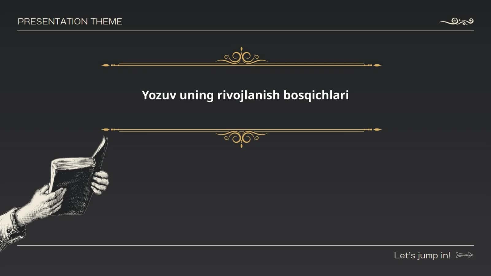 Yozuv uning rivojlanish bosqichlari