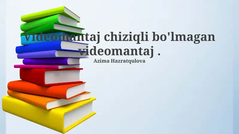 Nol chiziqli video tahrirlash
