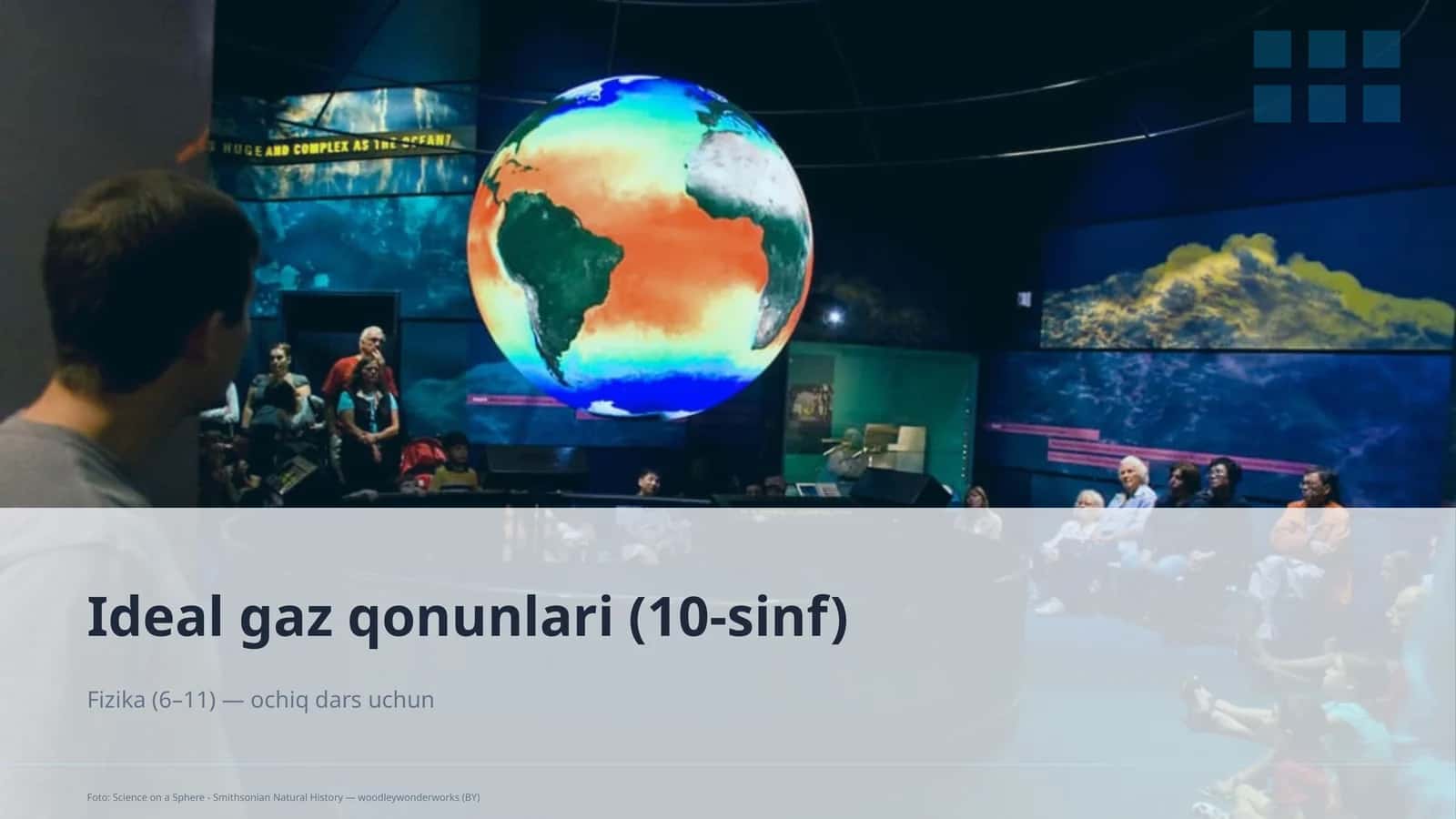 Ideal gaz qonunlari (10-sinf)