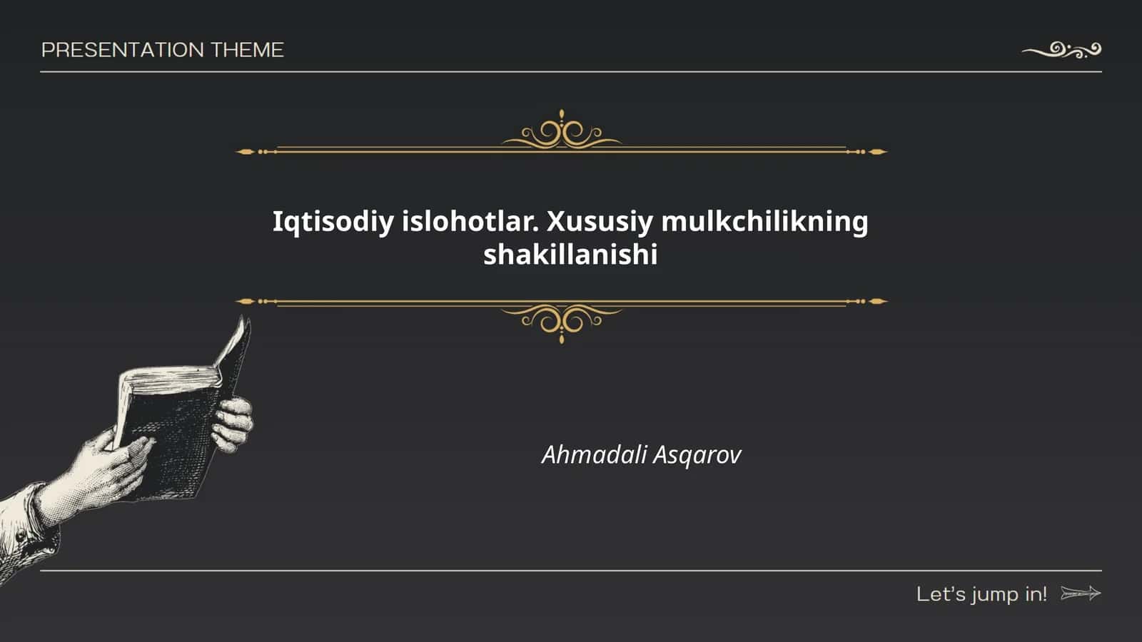 Xususiy mulkchilikning tarixi