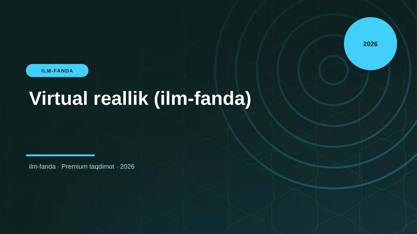 Virtual reallik (ilm-fanda)