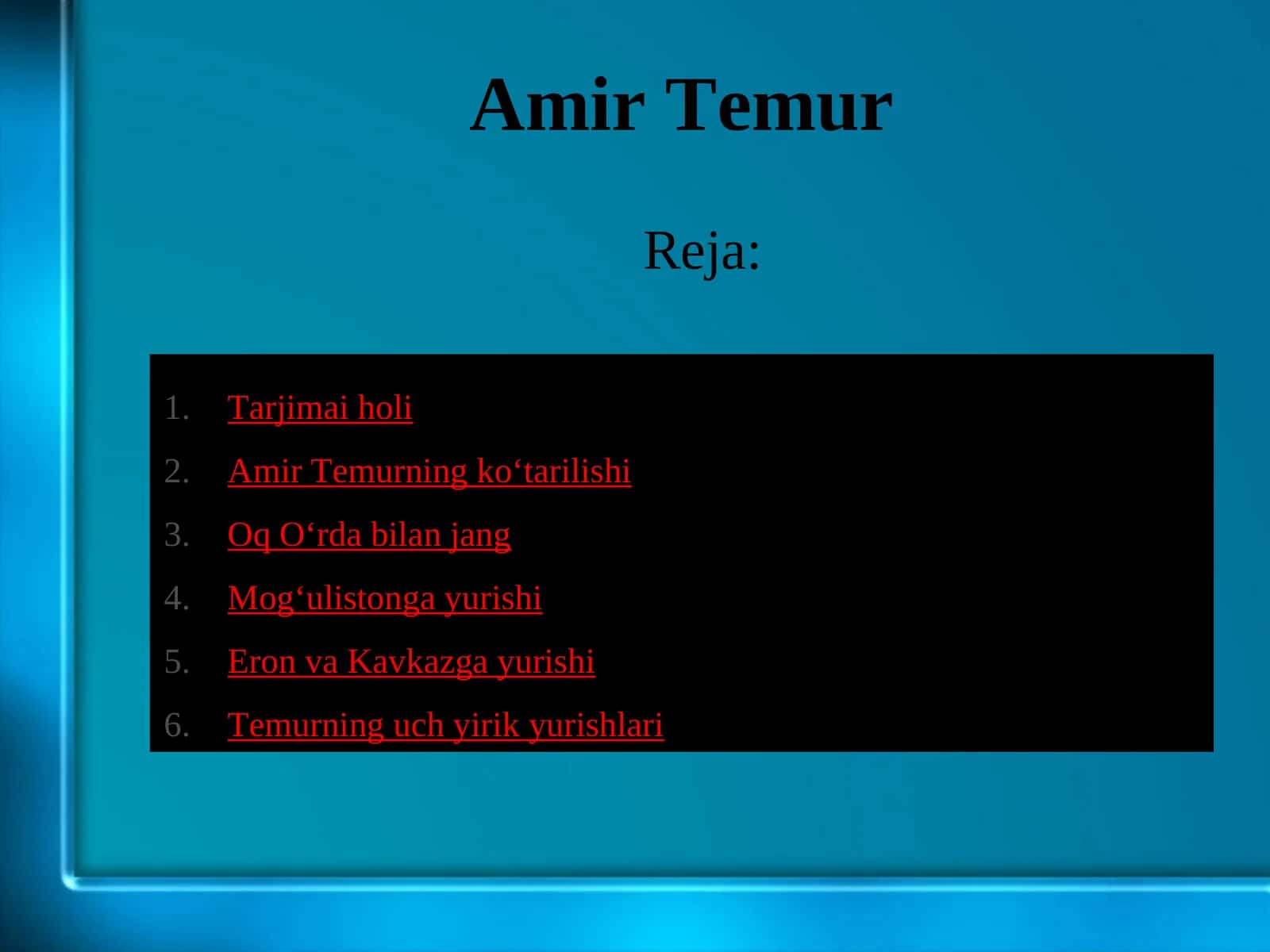 Amir Temur