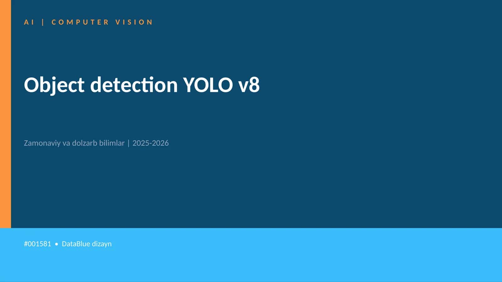 Object detection YOLO v8