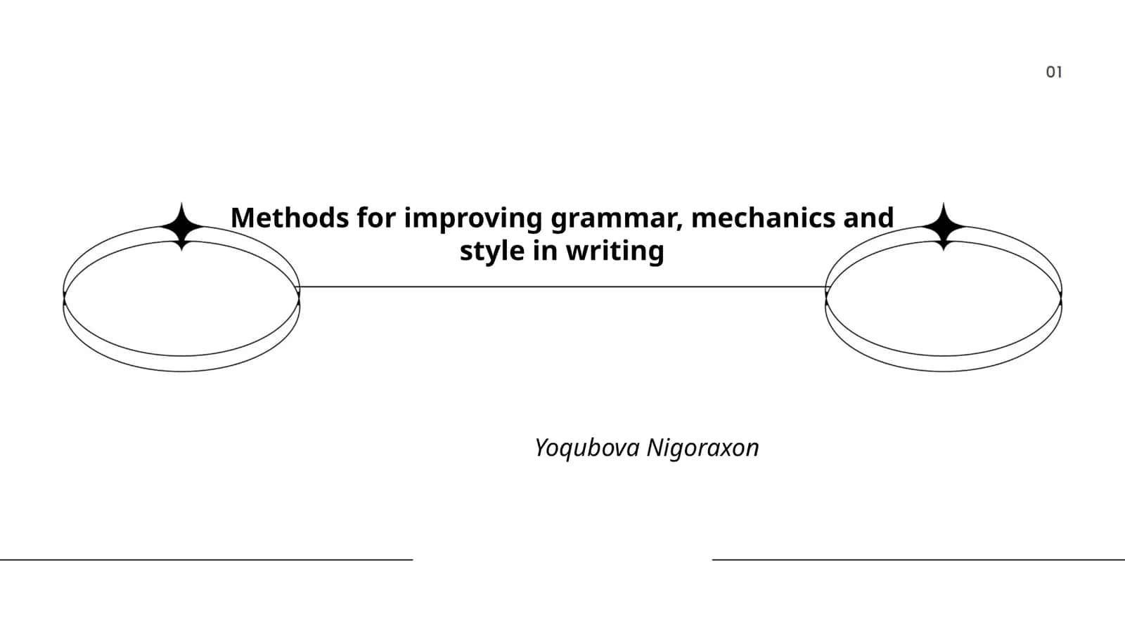 Methods for improving grammar, mechanics and style in writing