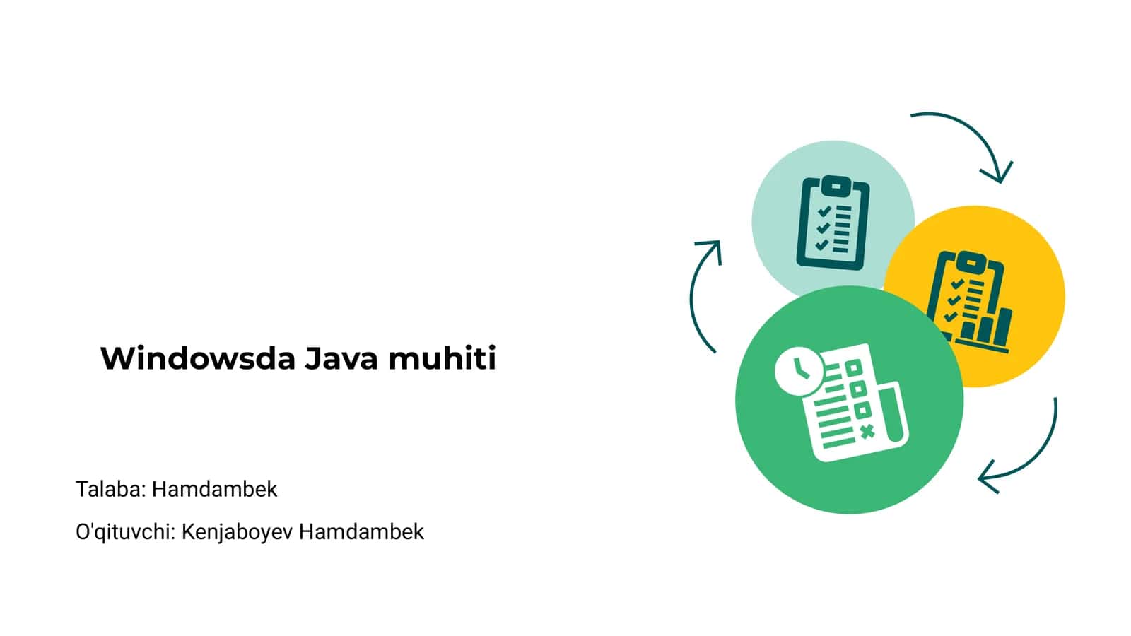 Windowsda Java muhiti