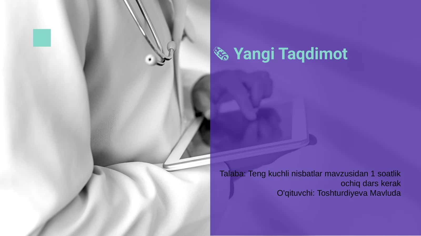 Yangi Taqdimot