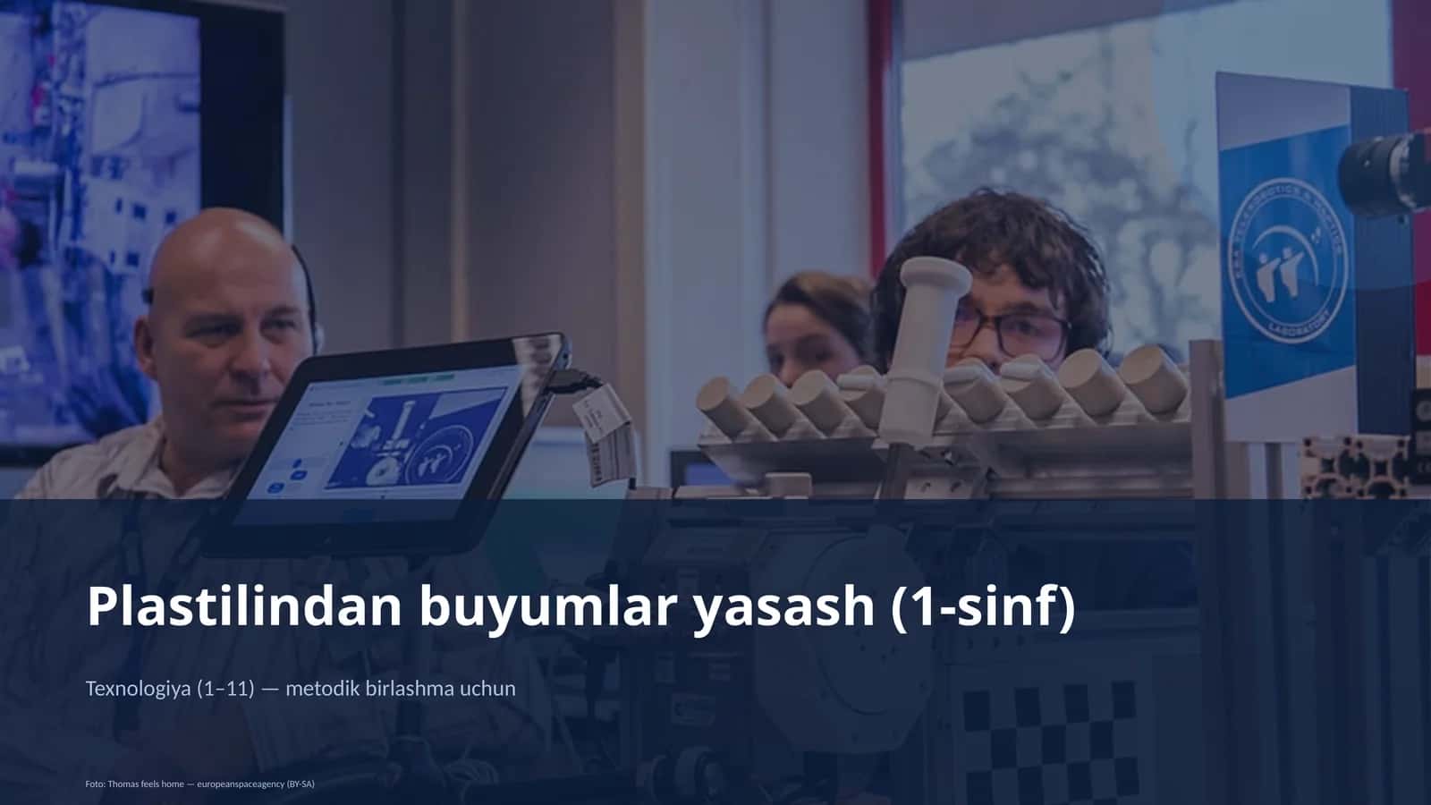 Plastilindan buyumlar yasash (1-sinf)