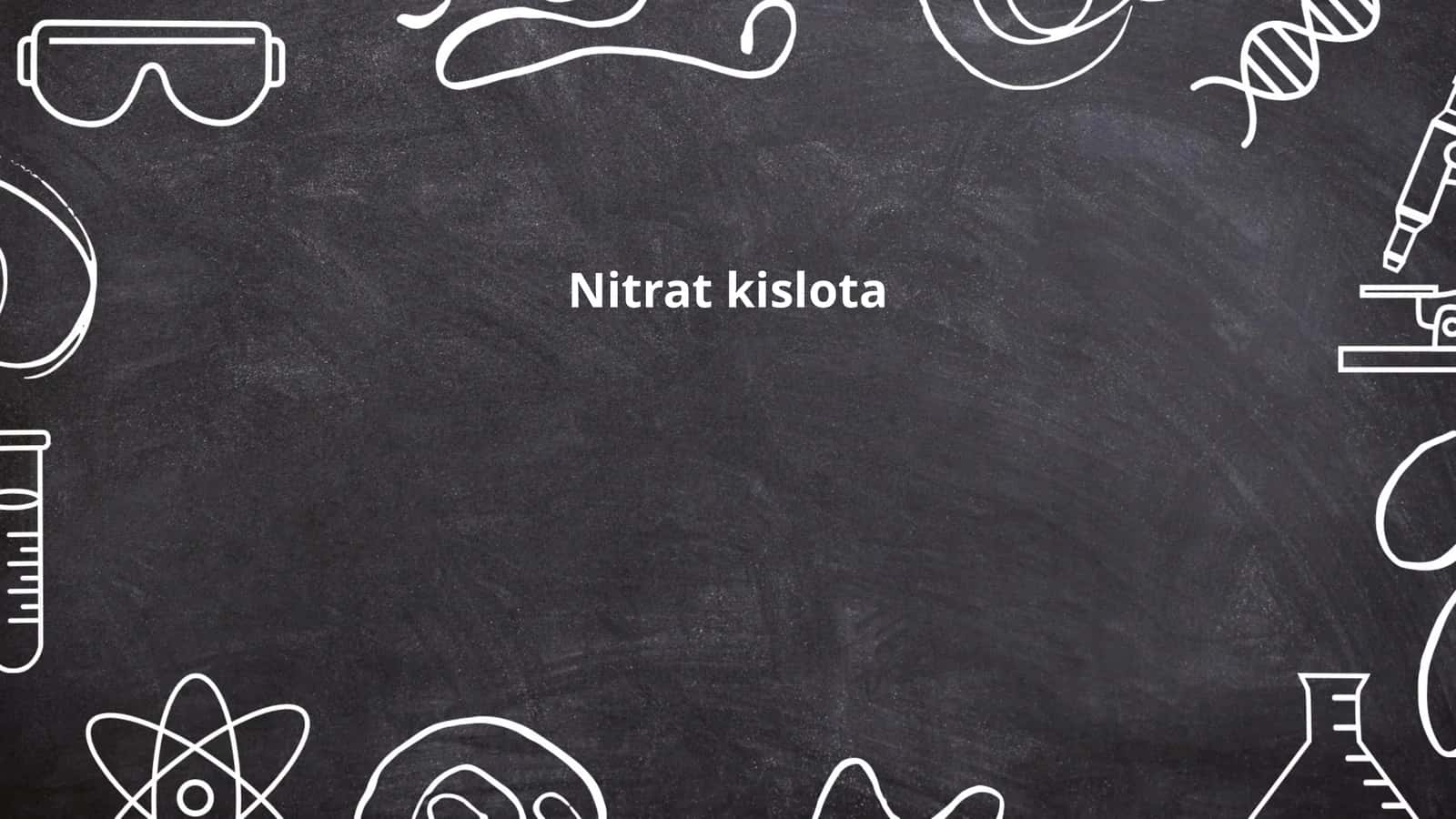 Nitrat kislota