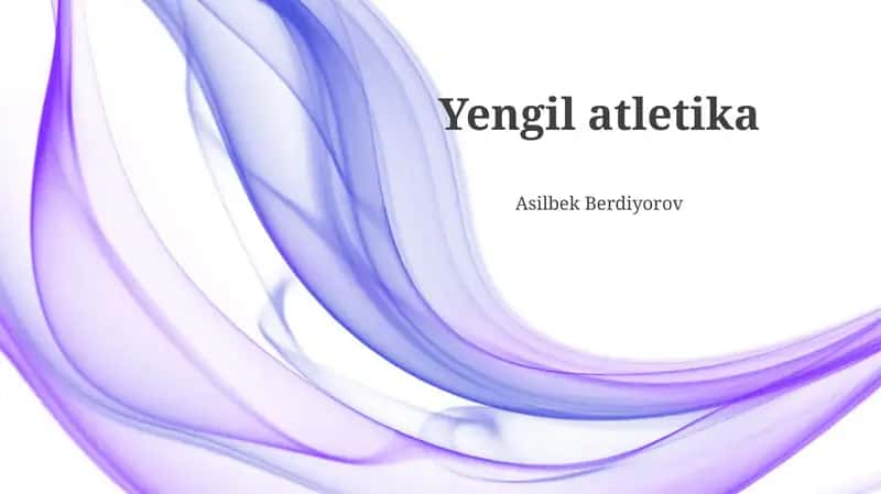 Trek va yengil atletika: Tarix va rivojlanish