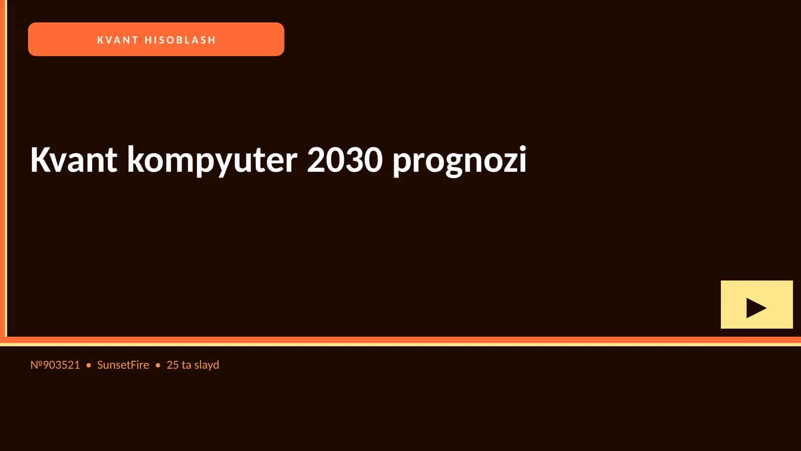 Kvant kompyuter 2030 prognozi