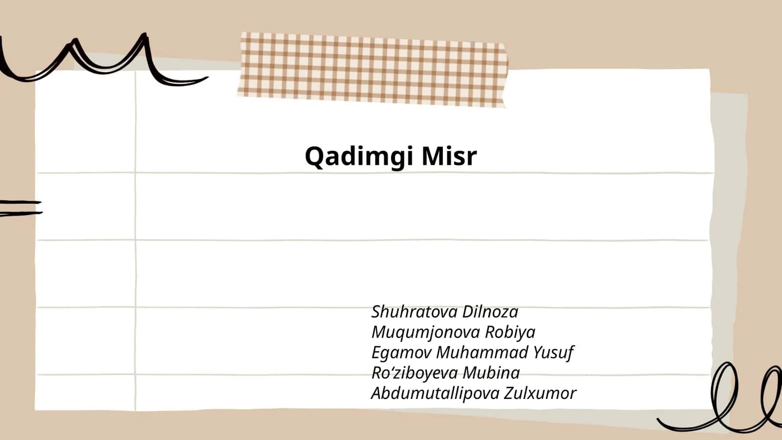 Qadimgi Misr