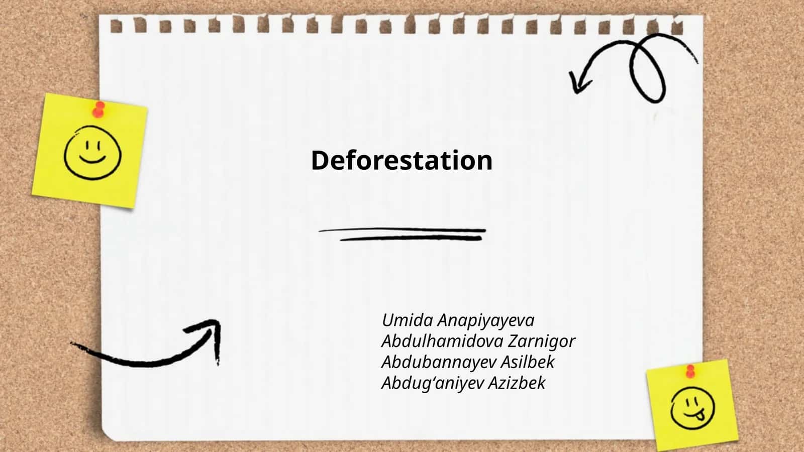 Deforestation
