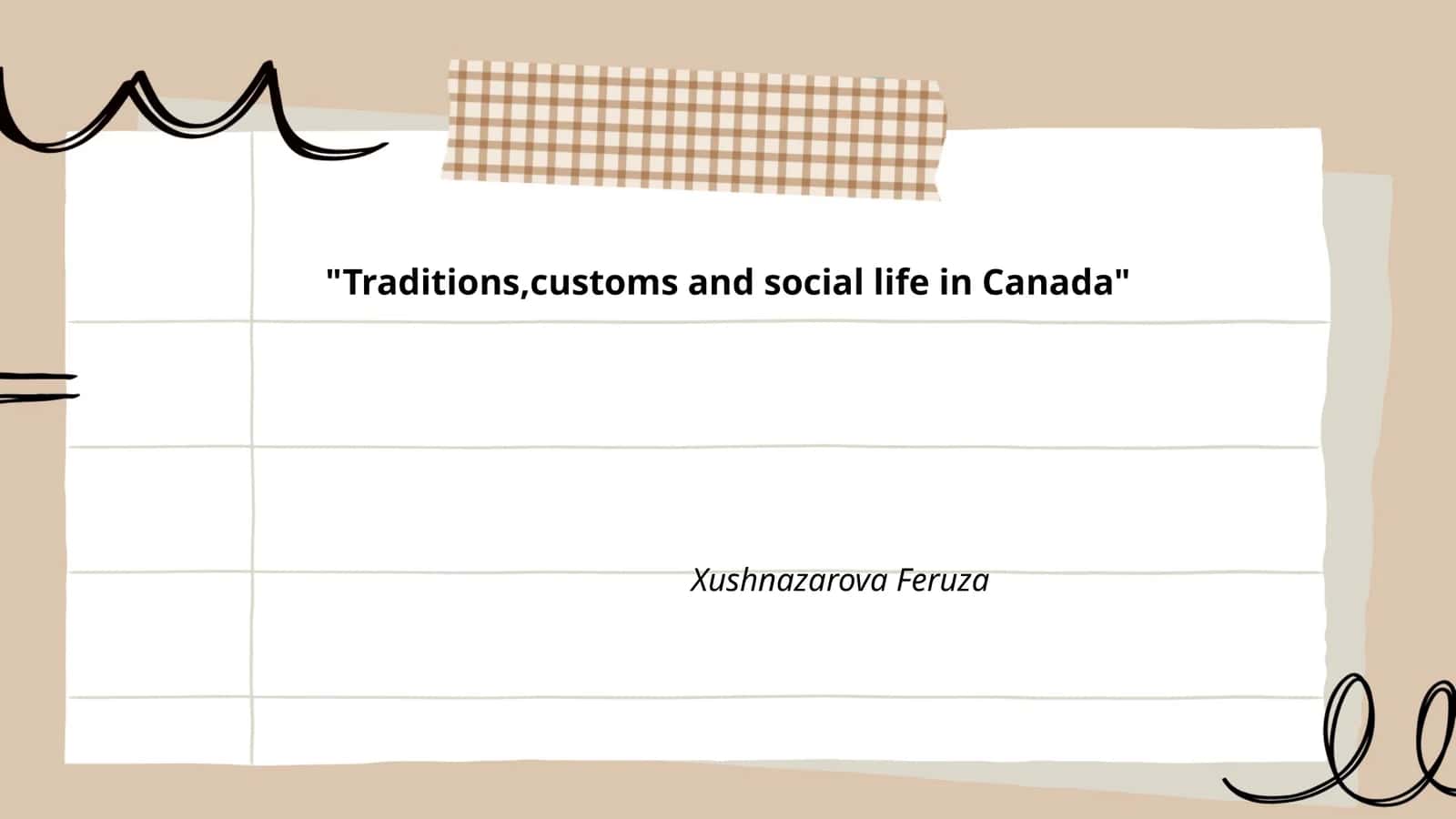 Indigenous Traditions and Customs