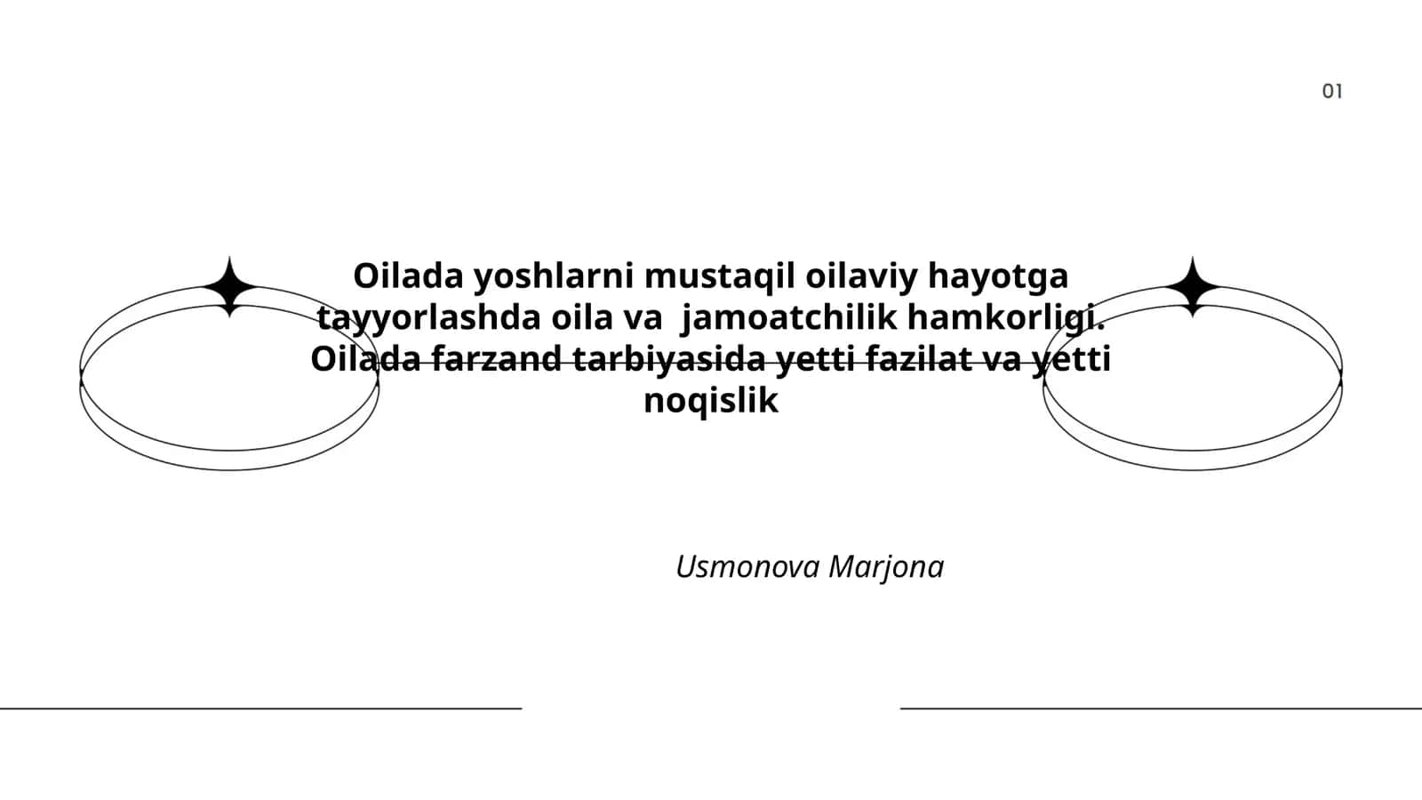 Usmonova Marjona