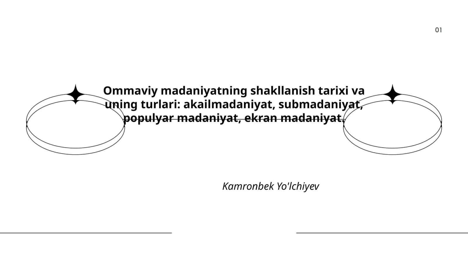 Ommaviy madaniyatning shakllanish tarixi va uning turlari