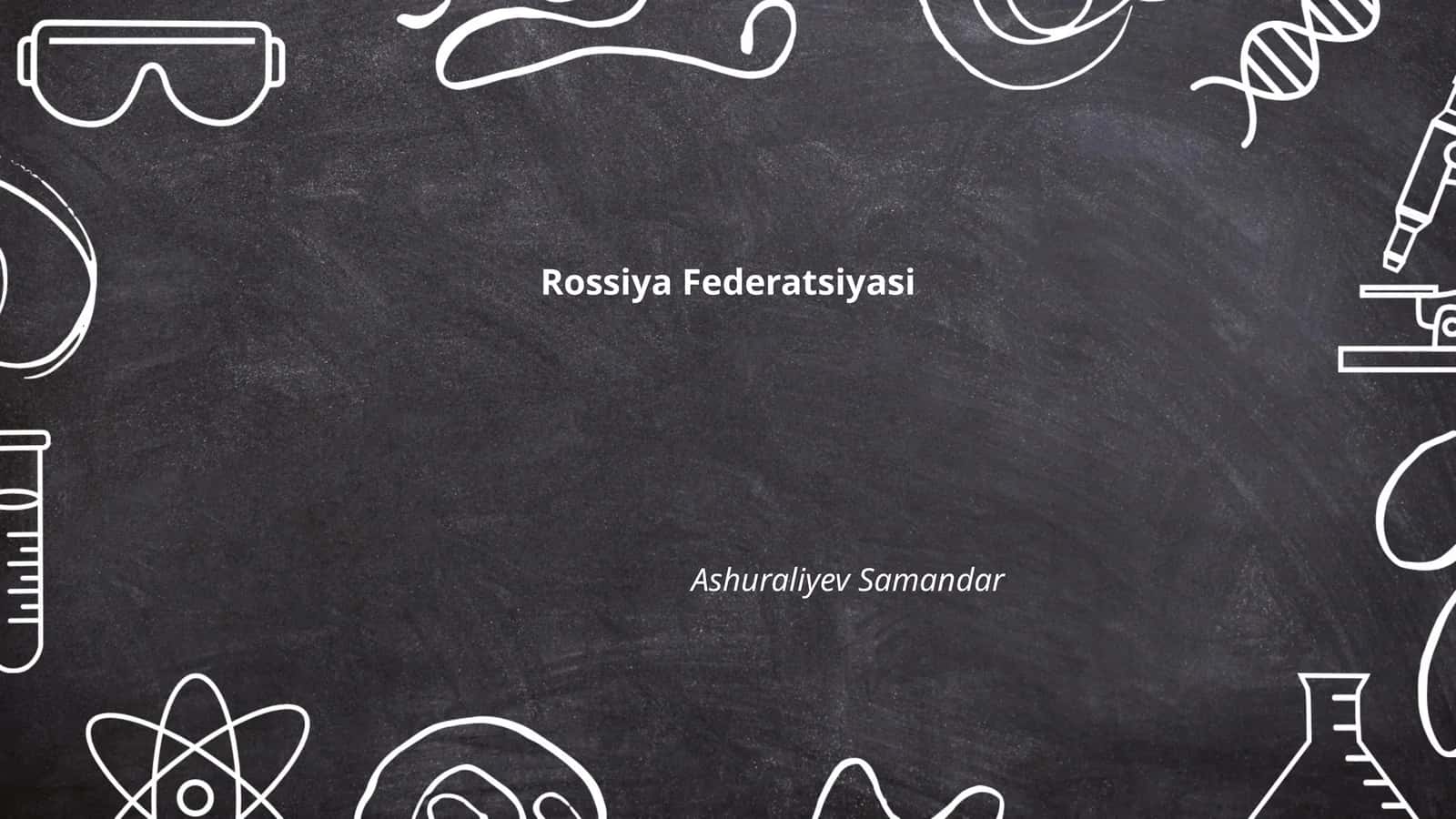 Rossiya Federatsiyasi