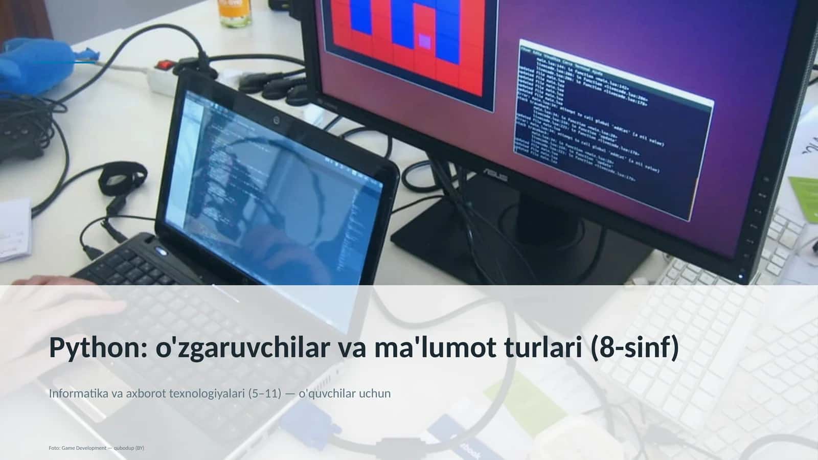 Informatika va axborot texnologiyalari (5–11) — o'quvchilar uchun