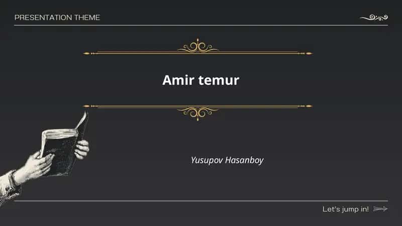 Amir Temur: hayoti va oilaviy kelib chiqishi