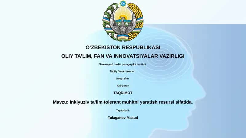 Inklyuziv ta’lim