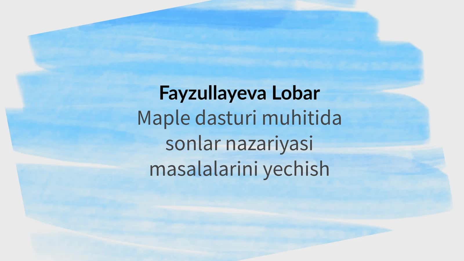 Maple Dasturi