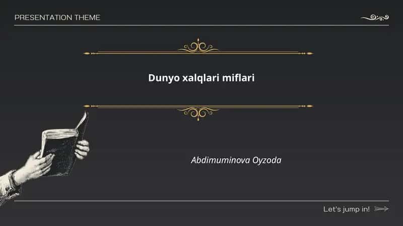 Dunyo xalqlari miflari