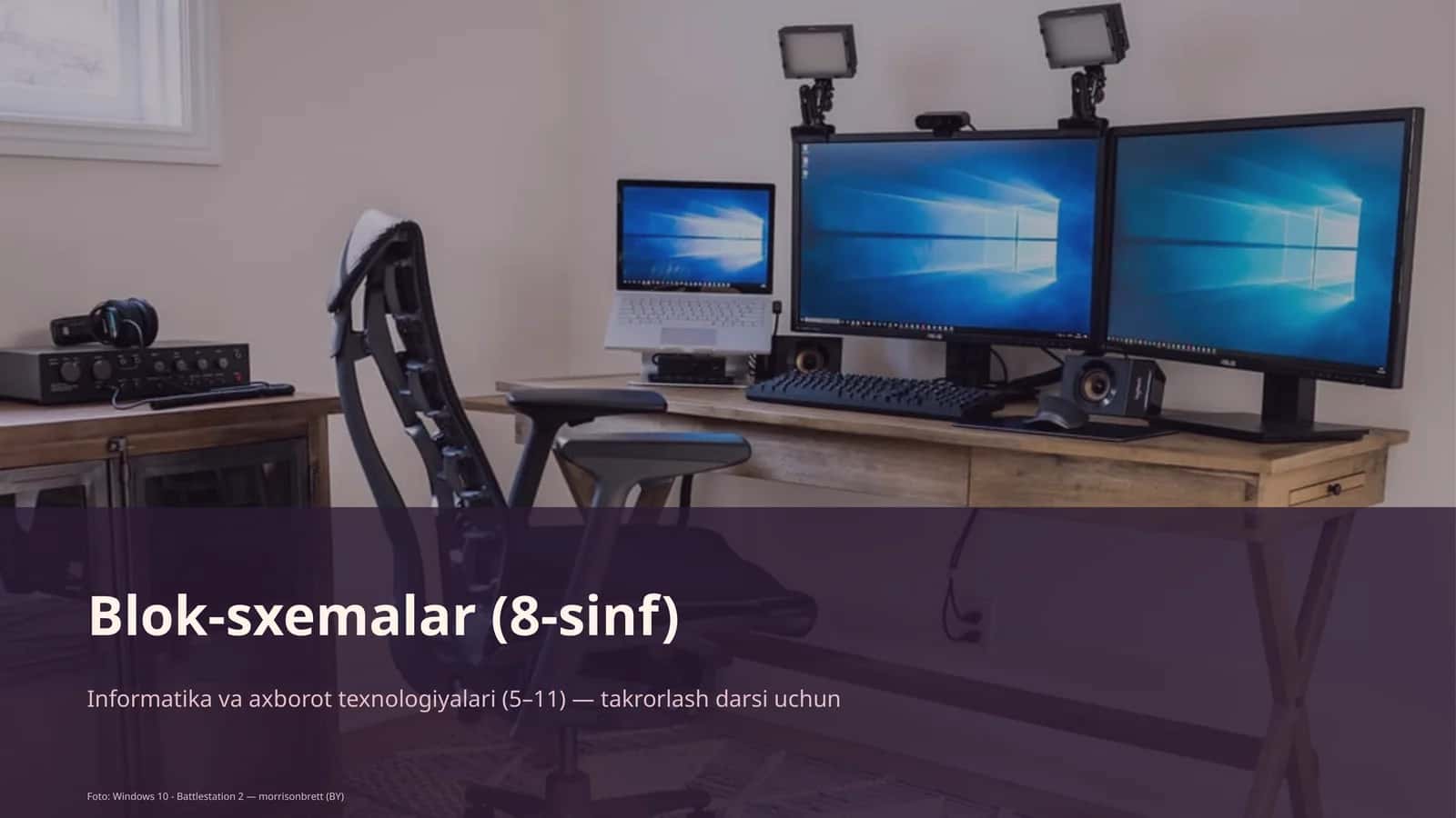 Blok-sxemalar (8-sinf)