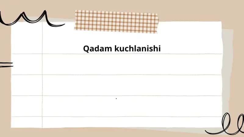 Qadam kuchlanishi