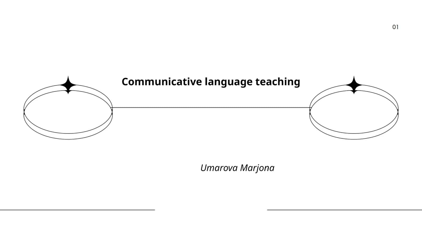 Communicative language teaching
