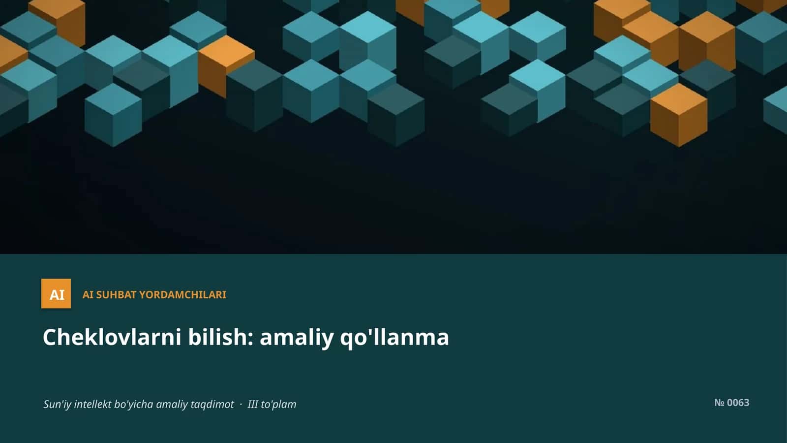AI SUHBAT YORDAMCHILARI