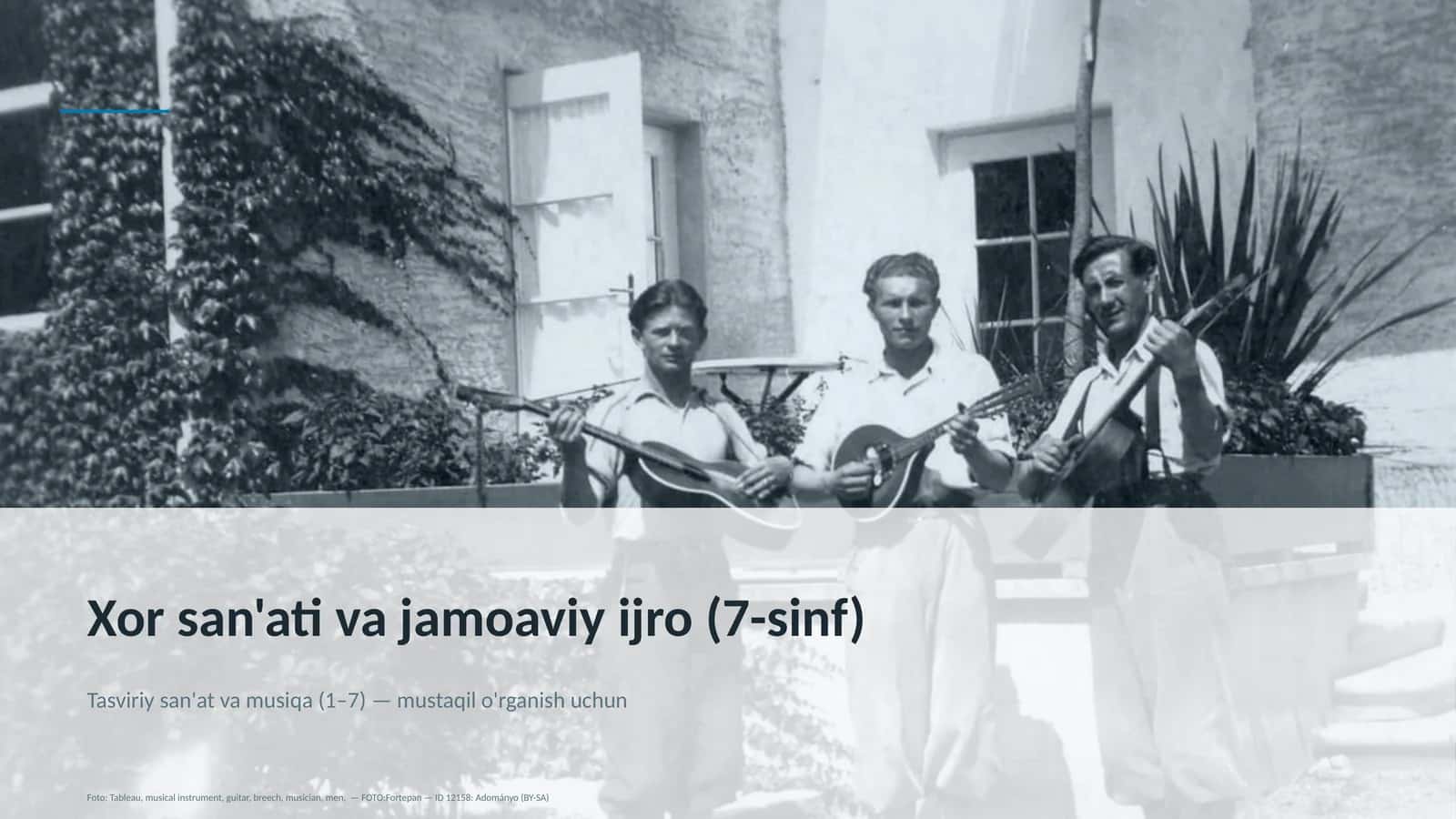 Tasviriy san'at va musiqa (1–7)