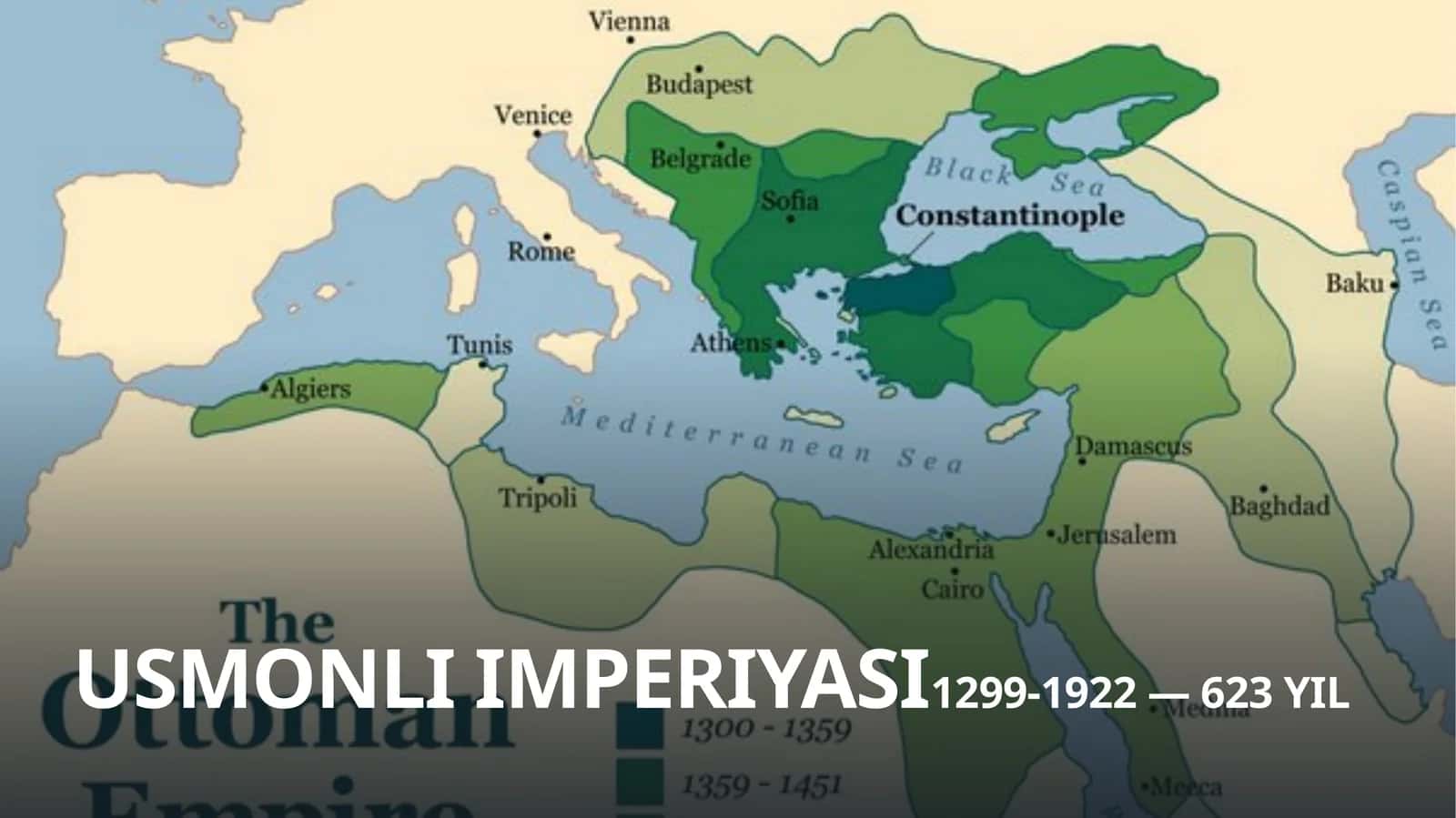 USMONLI IMPERIYASI1299-1922 — 623 YIL (Prezentatsiya)